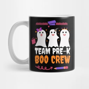 Team Pre-K Boo Crew Halloween Mug